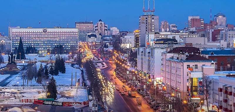 Зимняя Пермь