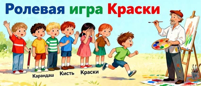 Ролевая игра Краски