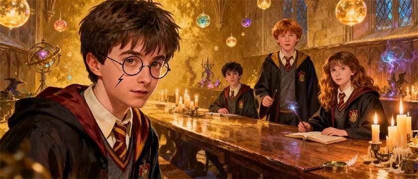 Гарри Поттер и ученики школы чародейства