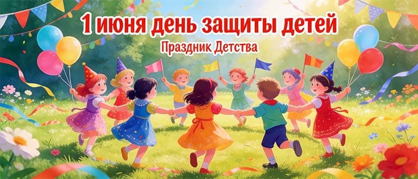 Детский праздник дня защиты детей