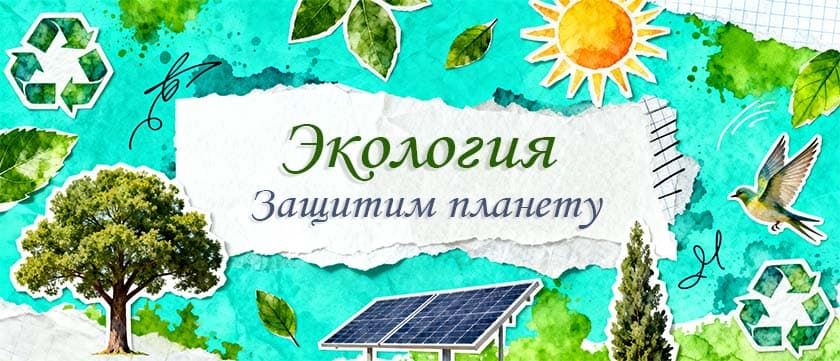 Коллаж: экология