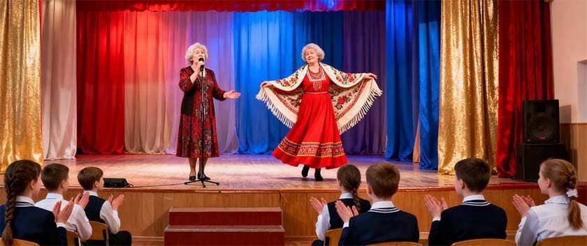 Конкурс бабушек