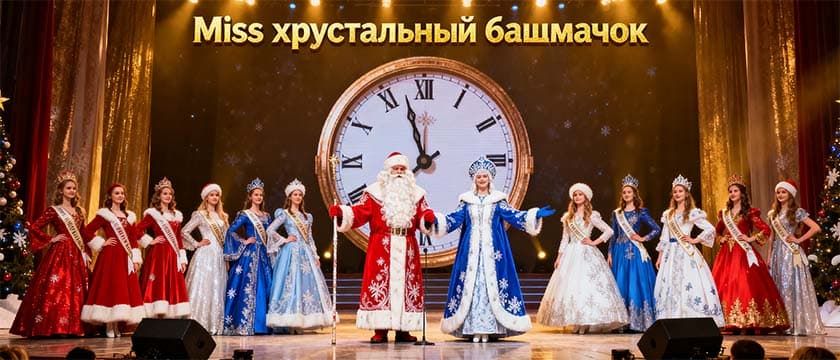 Новогоднее шоу мисс хрустальный башмачок