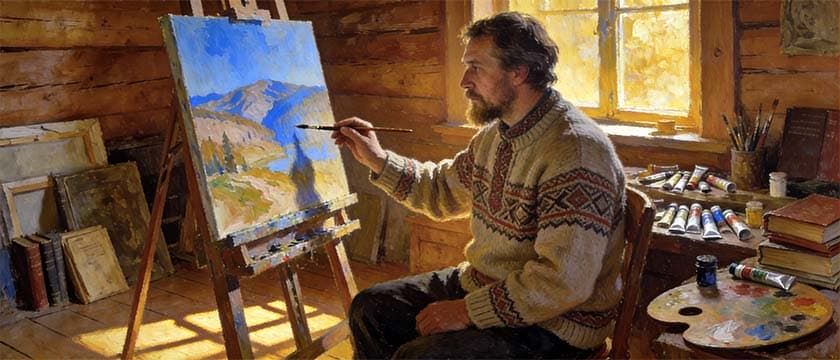 Русский художник