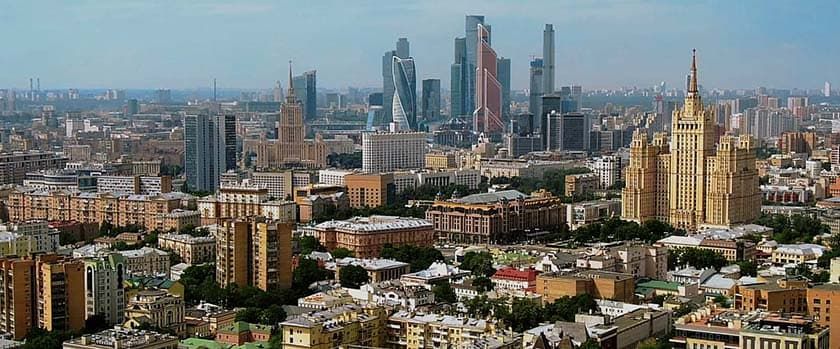 Вид на Москва-Сити