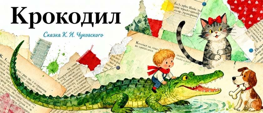 Викторина по сказке Чуковского Крокодил