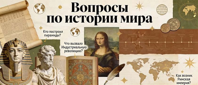 Коллаж вопросы по истории